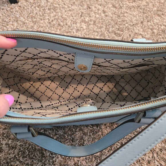 Light Blue Kate Spade Purse - Picture 3 of 3